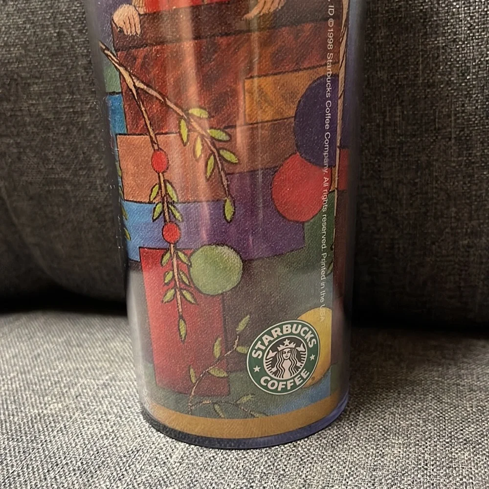 Starbucks 1998 Sleeping Beauty Travel Mug